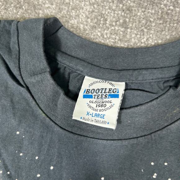 Vintage 1996 Space Jam Looney Tunes AOP Size XL Single Stitch Reprint T-Shirt - Picture 3 of 9